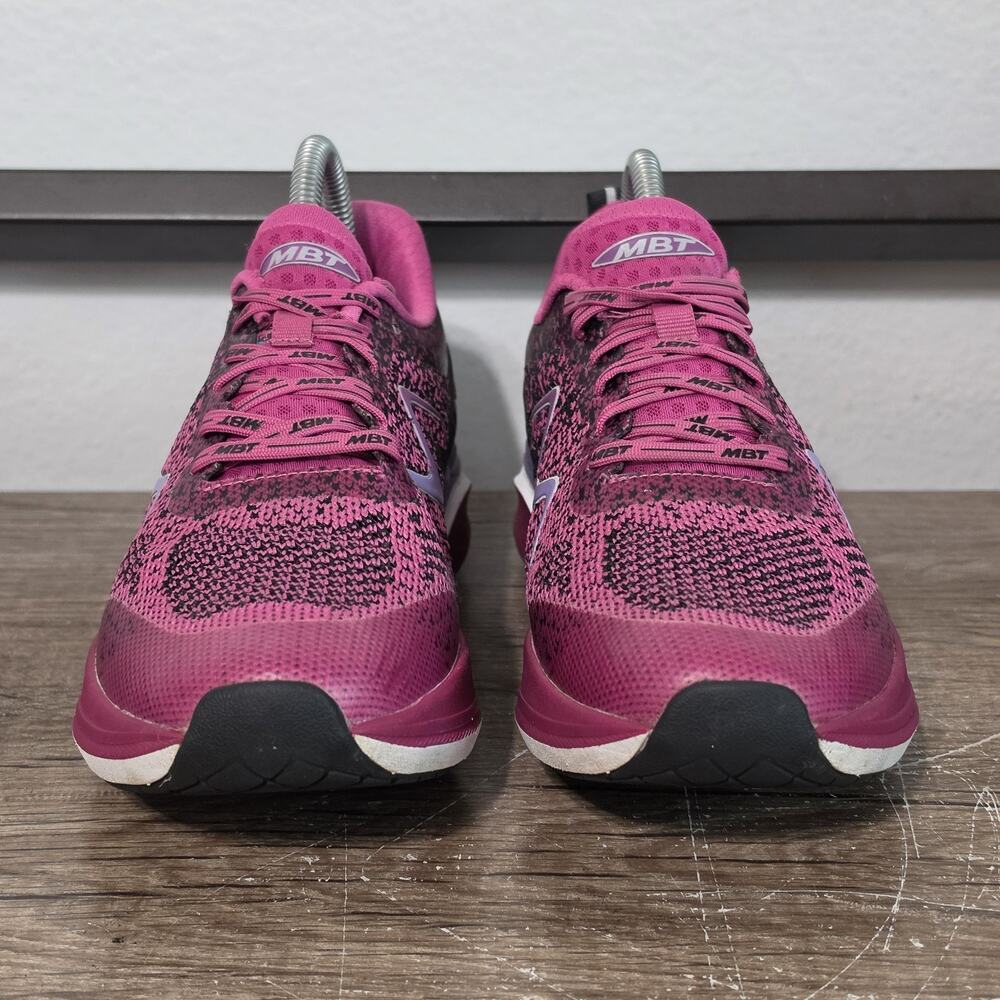 MBT Huracan Women's Athletic Walking Shoes Sneakers Size 7 Magenta - Picture 2 of 9